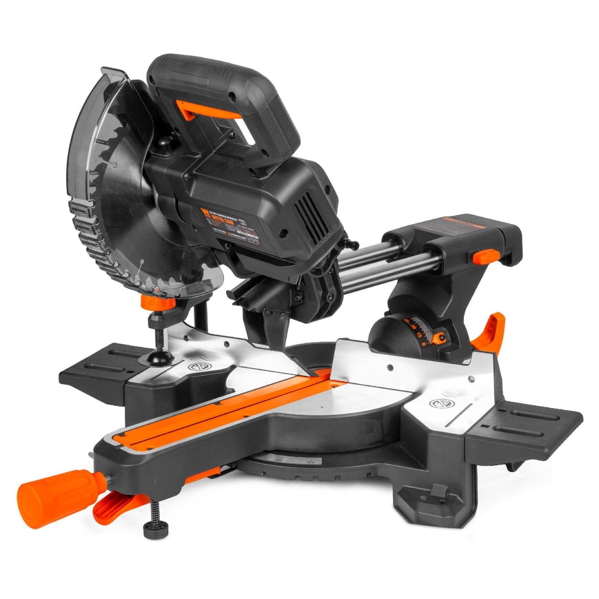 WEN 20672BT 20V Max 7.25-Inch Cordless Sliding Miter Saw, Single Bevel and Brushless with LED Cutline Guide (Tool Only – Battery Not Included)