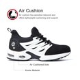 thumbnail image 2 of Zapatos de seguridad de protección laboral antiaplastamiento y antiperforación - talla estándar europea 40, 2 of 5
