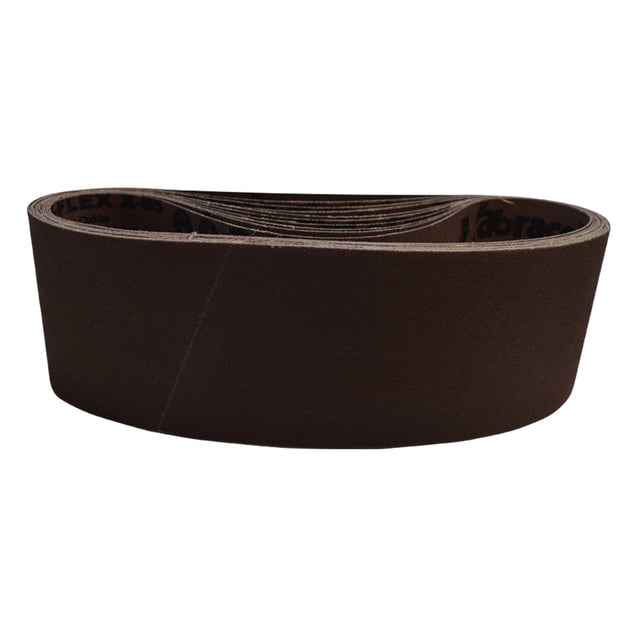 Paq. 10 Bandas De Lija Abracol X85 #80 DE 3" X 21