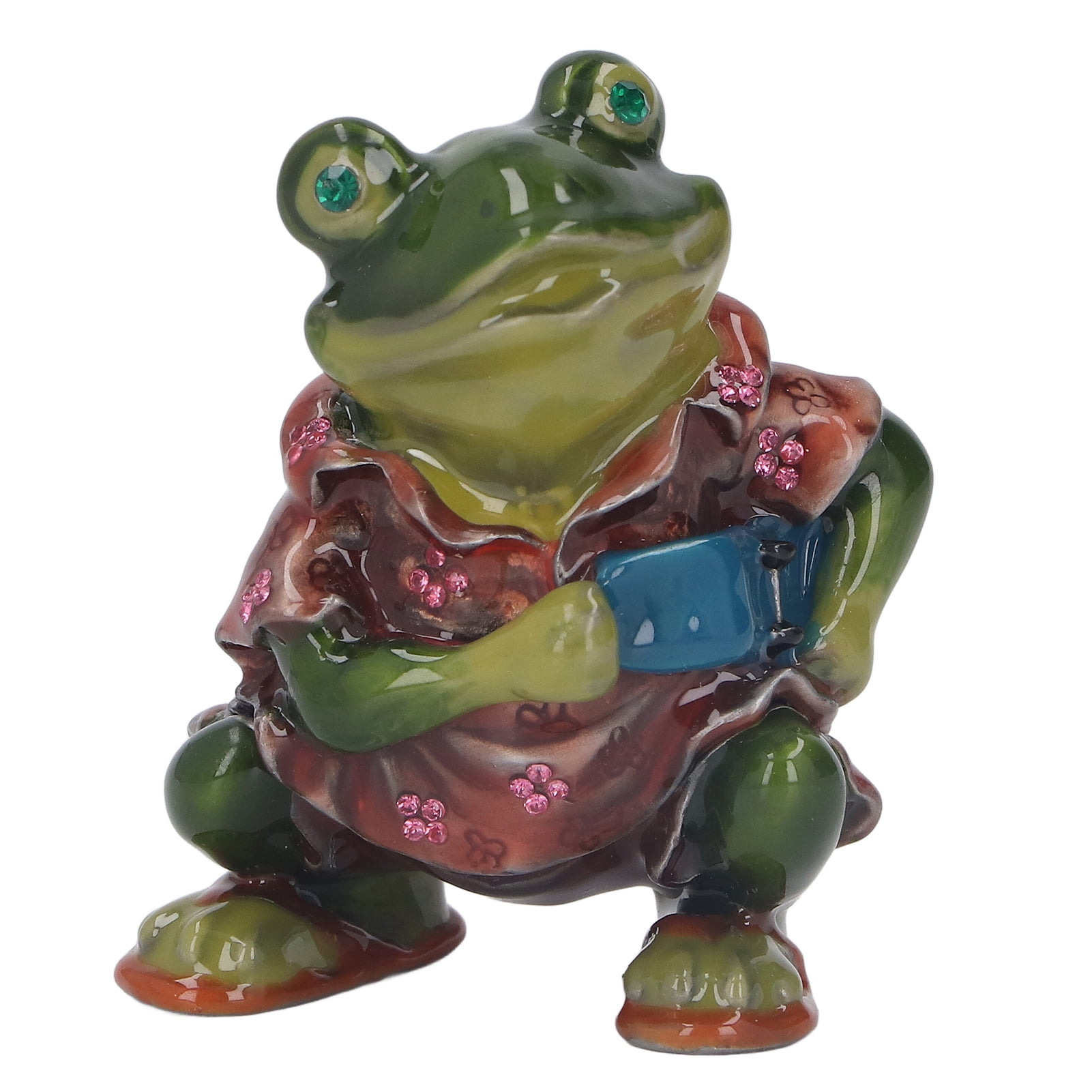 Frogs Jewelry Box, Vivid Exquisite Fine Workmanship Lifelike Frogs