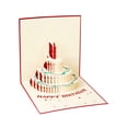 thumbnail image 1 of Minkissy Cartes d'Anniversaire Musique Design Pop-Up Rouge Cardstock 1 Ensemble, 1 of 8