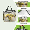 thumbnail image 4 of SunFlowers Garden Tools Bag, Water-proof Oxford Garden Tote Home Organizer Gardening Tool Bag Kit Holder with 8 Pockets for Indoor and Outdoor Gardening(Tools Not Included), 4 of 6