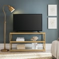 thumbnail image 2 of Evelyn&Zoe Vincent Adjustable/Arc Floor Lamp with Metal shade in Brass/Brass, 2 of 14