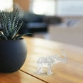 thumbnail image 5 of GOOHOCHY Crystal Elephant Sculpture Decor Desktop Crystal Elephant Figurine Lovely Elephant Sculpture, 5 of 8