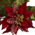 thumbnail image 4 of Nearly Natural 4951 Poinsettia Candelabrum Vert, 4 of 4