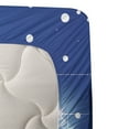 thumbnail image 3 of Ambesonne Christmas Fitted & Top Sheet Set with Shams, Snowman Party, Multicolor, 3 of 4