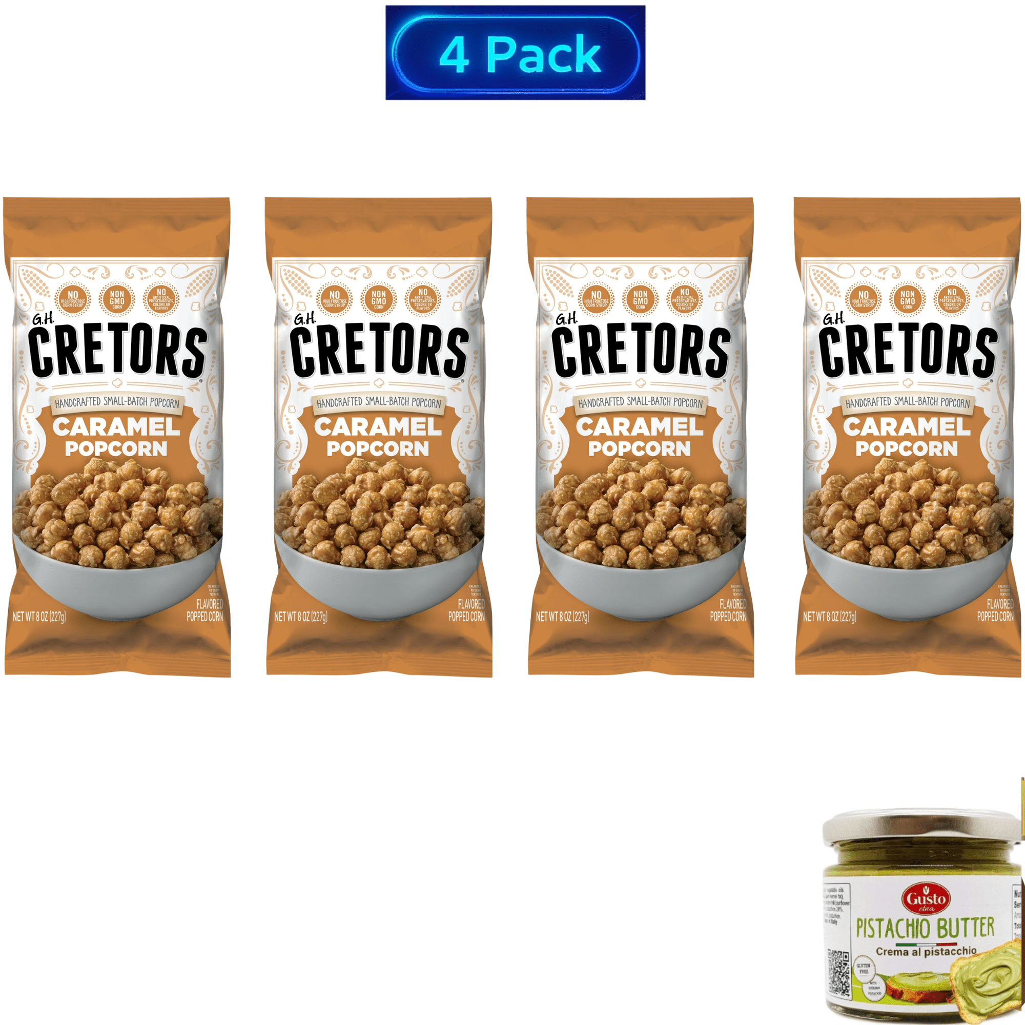 G.H. Cretors Popped Caramel Corn Gluten-Free Popcorn Treat