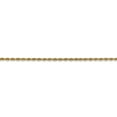 thumbnail image 3 of 14k Yellow Gold 2mm Diamond Cut Quadruple Rope Chain w/ Lobster Clasp 22", 3 of 5