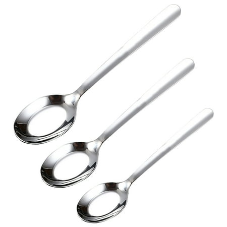 

3pcs Tea Spoons Stainless Steel Small Coffee Spoons Tableware Cutlery Spoons