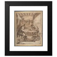 thumbnail image 2 of Abraham van Diepenbeeck 20x24 Black Modern Framed Museum Art Print Titled - St. Paul Dictating at Ephesus (17th Century), 2 of 5