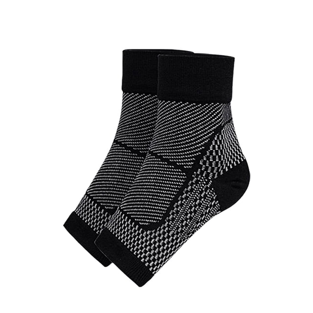 EARKITY Compression Socks, Ankle Compression Socks, Toeless Socks, Plantar Fasciitis Socks, Foot Compression Sleeve, for Arch Support, Achilles Tendonitis, and Foot Pain Relief