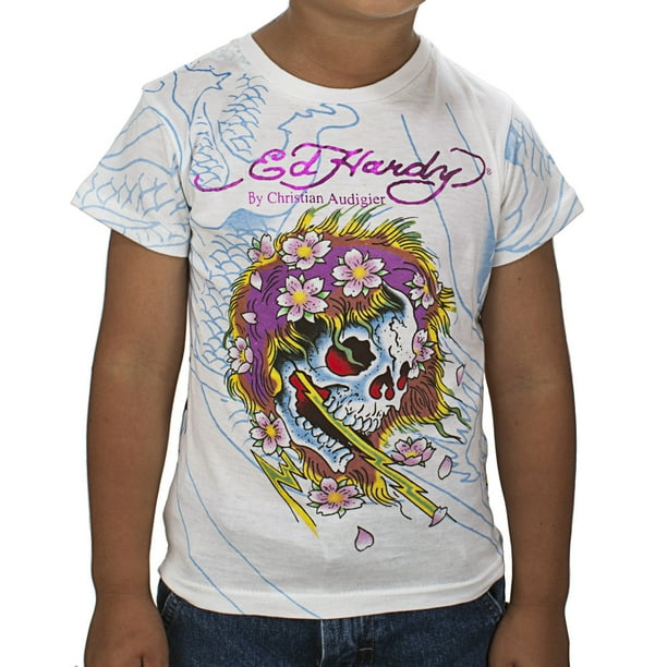 Ed Hardy Ed Hardy Toddlers Skull T Shirt