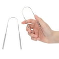 thumbnail image 4 of Tongue Cleaner, Tongue Scraper Easy Clean Reusable Stainless Steel  For Home For Travel For Adults, 4 of 8