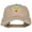 Khaki, variant on Rasta Heart Embroidered Unstructured Cap - Khaki OSFM