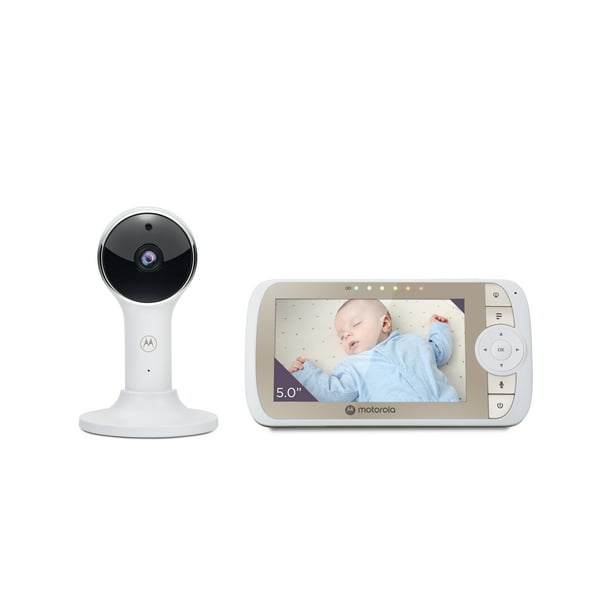 optocht beha Verfijnen Motorola VM65 Connect 5" Full HD (1080p) Wi-Fi Video Baby Monitor | Secure  Private Connection | 2-Way Talk - Walmart.com