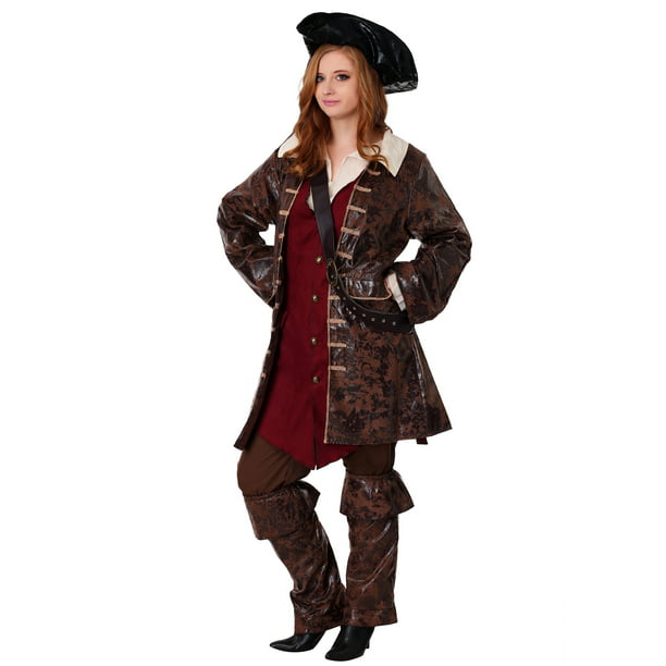 smag Forblive hans Plus Size Women's Caribbean Pirate Costume - Walmart.com