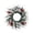 No Berry, variant on Christmas Wreath,15.7 Inch Winter Wreaths for Front Door,Fake Full Snowy Pine Wreath,Artificial Decorative Wreath for Entrances Porch Wall Window Home Farmhouse Winter Xmas Decoration