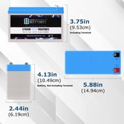 12V 10Ah Lithium Replacement Battery Compatible With ATV ride on