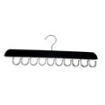 thumbnail image 3 of Percha para sujetador de almacenamiento para mujer, colgador de cinturón, funda resistente para cinturón de corbata para bufandas, suministros para Gancho negro 20, 3 of 9