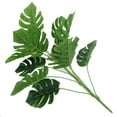 thumbnail image 4 of Walbest Fake Monstera Leaves Plant 12 Heads Faux Tropical Plant, for Indoor Outdoor Home Office Store Wedding Party Table Home Decor, Great Housewarming Gift, 4 of 6