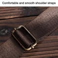 thumbnail image 4 of FloreceBien Al aire libre Casual Viajes Senderismo Té Crossbody Pecho Sling Bag Mochila Hombres Cuero, 4 of 5
