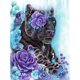 thumbnail image 1 of Diamond Painting (DE6468) tigre 5D DIY Kits Resina Full Round Home Wall Art 45x60cm FLhrweasw Nuevo, 1 of 1