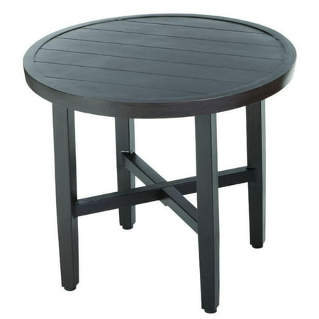 Hampton Bay Woodbury All Weather Wicker Outdoor Patio Bistro Table