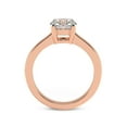 thumbnail image 5 of IGI Certified 4 Carat Cushion Shape Lab Grown Diamond Engagement Ring | 14K Rose Gold |Demi Four Prong Diamond Ring | FG-VS1-VS2 Quality Friendly Diamonds, 5 of 5