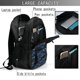 thumbnail image 4 of Fotbe Blue Sports Car Mochila con Estampado y Puerto USB para Hombre y Mujer, Mochila Antirrobo, Mochila de Viaje, Mochila Escolar, Mochila Universitaria, 4 of 7
