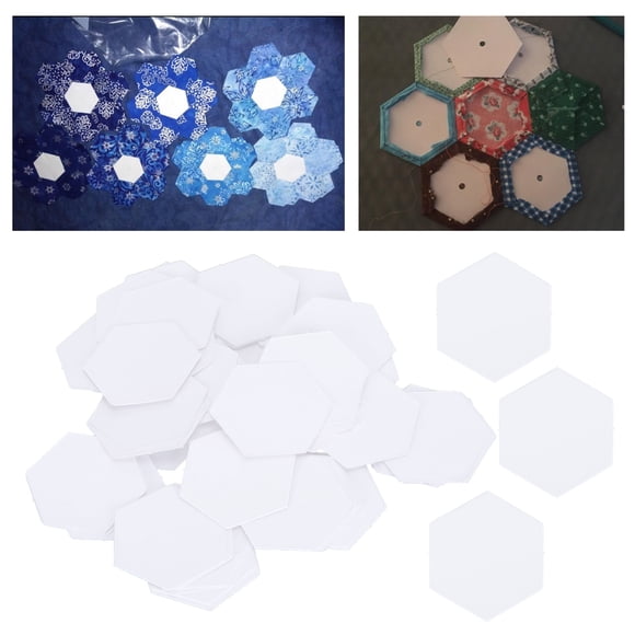 Patch Work Template Furniture Diy Paper Mouldboard 00Pcs PatchWork Template Hex Paper