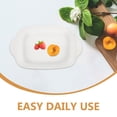 thumbnail image 2 of Plat de Cuisson à Double Poignée Vaisselle en Céramique Bol à Salade pour la Maison Plat à Rôtir, 2 of 8