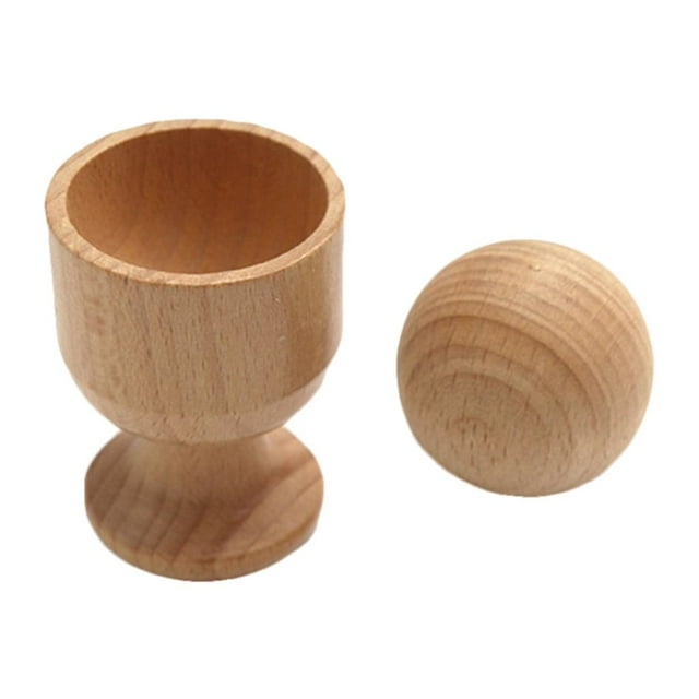 Ensemble de Jouets Éducatifs Précoces en Bois Montessori avec Tasse à Main