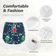 thumbnail image 4 of Balery Christmas Pantalones cortos deportivos para mujer con forro y dos bolsillos, elásticos, para entrenamiento, gimnasio, yoga-Medium, 4 of 7