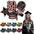 thumbnail image 2 of Eguiwyn 10PCS 2026 Graduation Centerpiece Sticks Congrats Grad Table Toppers for High School College Graduation Party Decorations Table Ornaments,Gold 31*18cm, 2 of 5