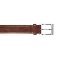 thumbnail image 5 of Men's Belt, Genuine Leather Dress Belts for Men - Classic & Fashion Design for Work Business and Casual (Brown, 42in), 5 of 5