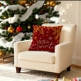thumbnail image 6 of Uutvery Christmas Snowflake Tree Pillow Cover,Winter Decorative Pillows Sofa Couch Bed Living Room,Merry Christmas Farmhouse Decoration,Xmas Indoor Decor Seasonal Home Accent,17.7x17.7 Inches, 6 of 7