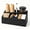 Black-2, variant on WLGJL Coffee Station Organizer for Counter, Wood Pods Holder Storage Basket, Tea Condiment Storage Organizer, Coffee Bar Decor for Accessories Organizer