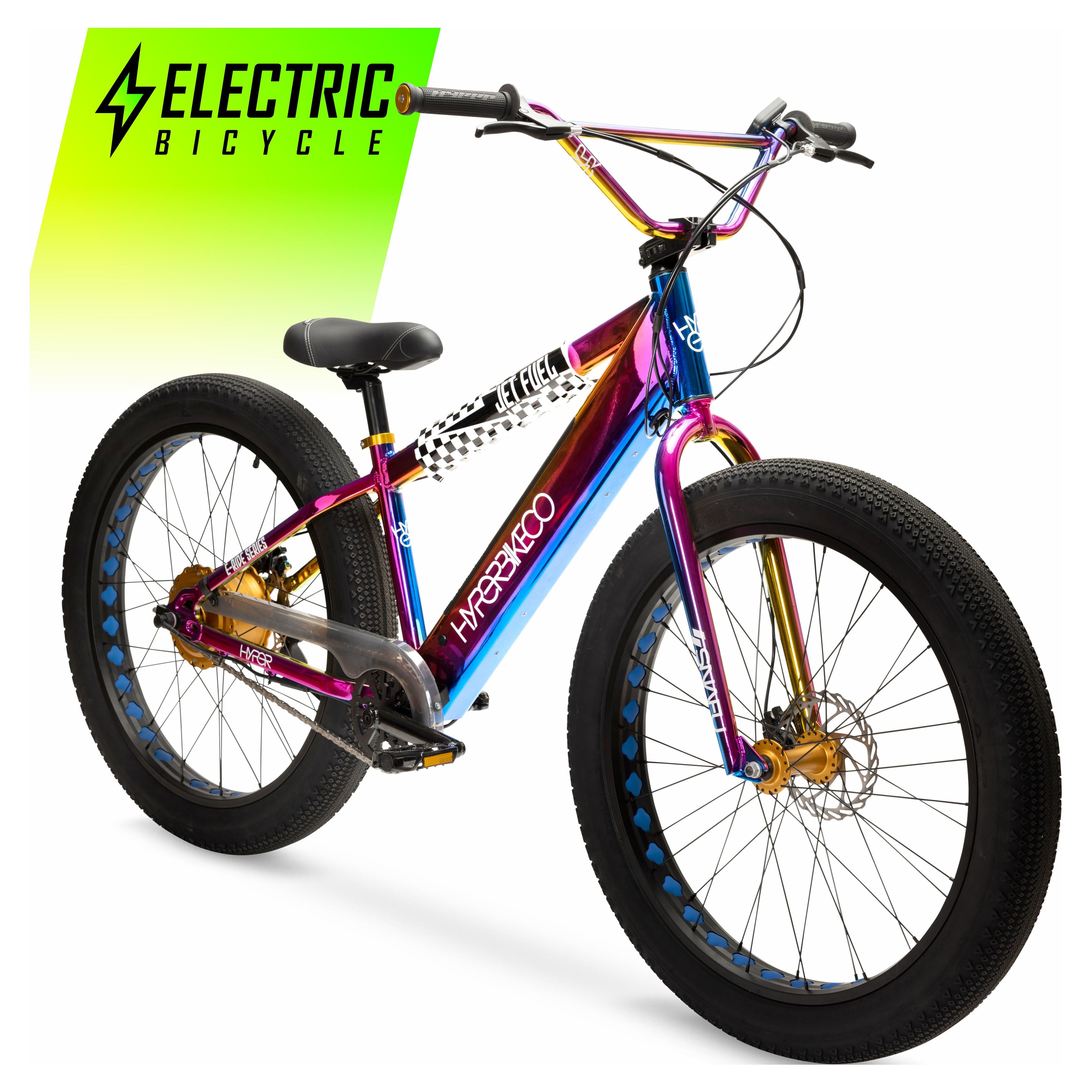 Hyper Bicycles Jet Fuel 26" 36V Electric BMX Fat Tire E-Bike for Adults, Pedal-Assist, 250W Motor - image 2 of 19
