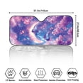 thumbnail image 5 of Xoenoiee Butterfly Moon Cherry Blossom Print Car Front Windshield Shade, Accordion Folding Auto Sunshade for Car Truck SUV, Blocks UV Rays Sun Visor Protector, Keeps Your Vehicle Cool, 5 of 7