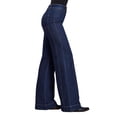 thumbnail image 2 of Stetson Apparel Womens Stetson  Dark 751 Wide Leg Trouser 0 R Denim, 2 of 3