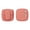 Brick Red, variant on Mini Lychee Pattern Coin Purse, Solid Color Buckle Key Earphone Storage Bag, Casual Change Pouch for Daily Use