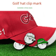 thumbnail image 1 of Clip magnético para gorra de golf MARK, clip para gorra de metal MARK, clip para gorra de moneda redonda con clip, bola verde MARK, moda práctica, 1 of 1