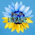 thumbnail image 3 of CafePress - Pray For Ukraine Blue And Yellow Sunflower T Shirt - Women's Traditional Fit Dark T-Shirt, 3 of 4