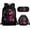 Cute Dachshund Black, variant on Jeiento Tractor Print School Backpack with Lunch Bag Middle School Bookbag for Boys 5th Grade Kids Schoolbag Set for Girls 8-10 Student Insulated Lunch Box Pencil Box, 3 PCS, Green