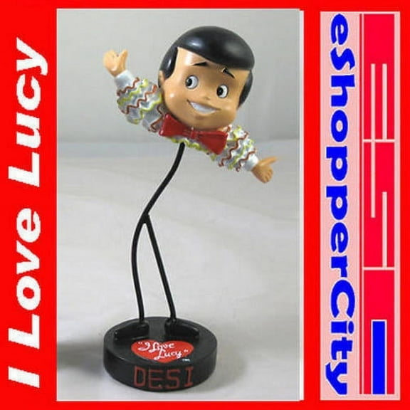 I Love Lucy Desi Resin Bobble Head Episode 3 Be A Pal Collectible Doll Figure