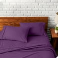 thumbnail image 4 of Premium 1800 Ultra-Soft Microfiber Collection Pillowcase Set (Standard Pillowcase Set of 2, Plum), 4 of 5