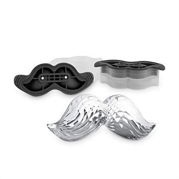 Novelty Ice Molds - Moustache