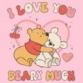 thumbnail image 2 of Girls Winnie the Pooh I Love You Beary Much Teddy T Shirt, 2 of 5