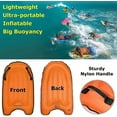thumbnail image 2 of Jinsinto Inflatable Board For Beach Portable Bodyboard With Handle Lightweight Soft Surfboards Mini Pool Floats Boards Inflatable Body Boards For Slip And Slid, 2 of 5