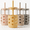 Apricot, variant on Micebay Glass Cups with Silicone Lids and Straws 4-Pack, 16 oz Ice Coffee Cup with Sleeves, Coffee Bar Accessories, Glass Tumbler Reusable for Gifts